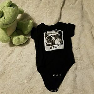 TBT funny baby onsie